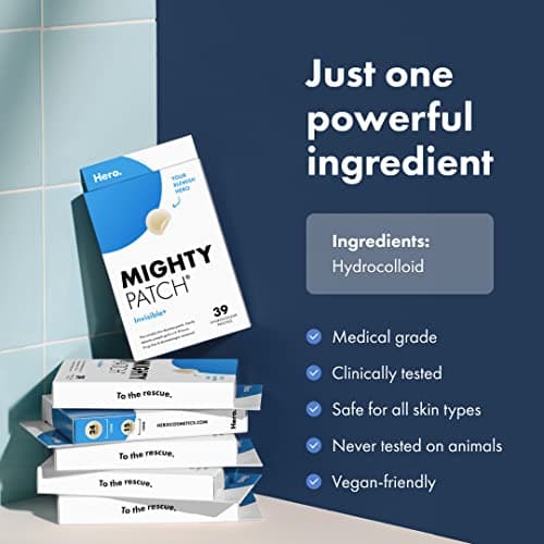 Mighty Patch Invisible+ by Hero Cosmetics (39 Count) thumbnail 5