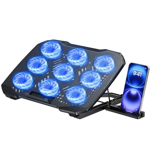 TECKNET Laptop Cooling Pad with Phone Stand - image 1