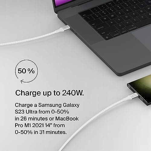 Belkin BoostCharge Pro USB-C 240W Cable thumbnail 3