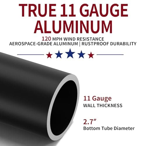 AGAS 20ft Heavy Duty Telescoping Flag Pole thumbnail 2