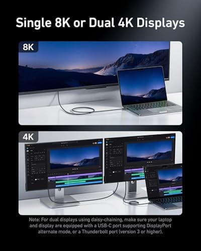 Anker USB4 Thunderbolt 4 Cable (2.3ft) thumbnail 4