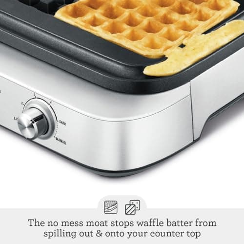 Breville BWM620XL Smart Waffle Pro 2-Slice thumbnail 4