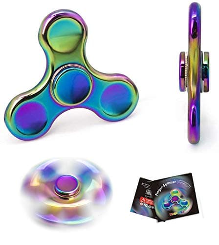 MAGTIMES Rainbow Stainless Steel Fidget Spinner thumbnail 4