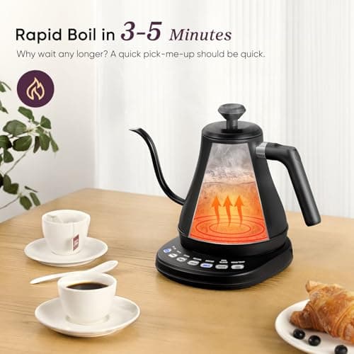 OXO Brew Gooseneck Electric Kettle thumbnail 4