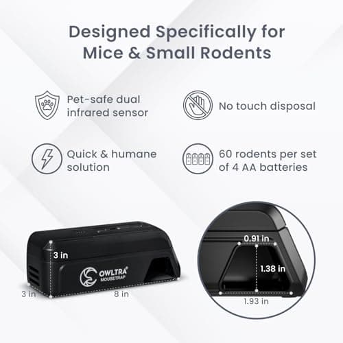 OWLTRA OW-2 Indoor Electric Mouse Trap thumbnail 2