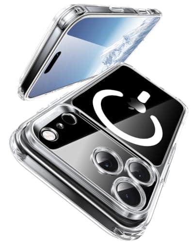 Maledan for iPhone 18 Pro Max Case Crystal Clear, Full Camera Protection, MagSafe - image 1