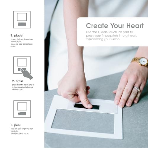 Pearhead Wedding Photo Frame Set thumbnail 4