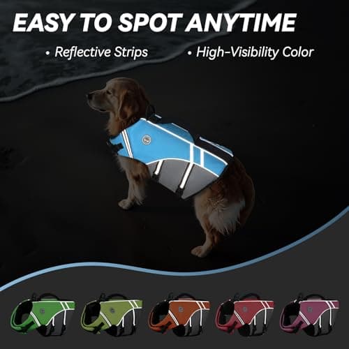 VIVAGLORY Ripstop Dog Life Jacket thumbnail 5