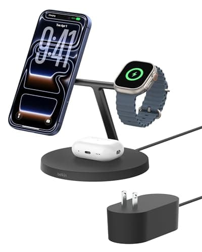 Belkin BoostCharge Pro 3-in-1 Wireless Charger with MagSafe (15W) - image 1