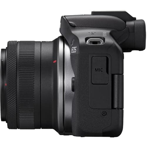 Canon EOS R50 APS-C Mirrorless Camera with RF-S 18-45mm Lens (Black) thumbnail 5