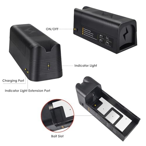 2026 Rechargeable Electric Mouse Trap Zapper thumbnail 3