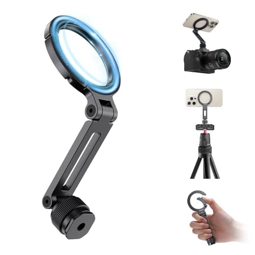ULANZI U-200 MagSafe Phone Tripod Mount with Ring Light - image 1