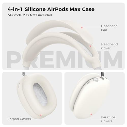 AhaStyle Silicone Earpad Covers for AirPods Max thumbnail 2