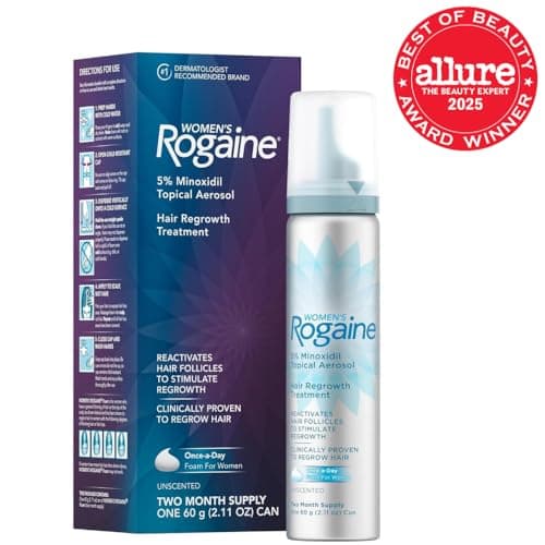 Rogaine Women's 5% Minoxidil Foam thumbnail 2