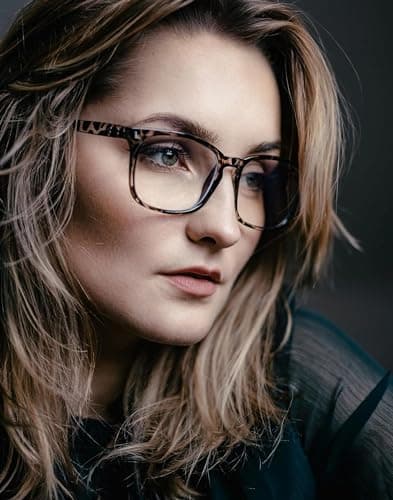 TIJN Square Blue Light Blocking Glasses thumbnail 2