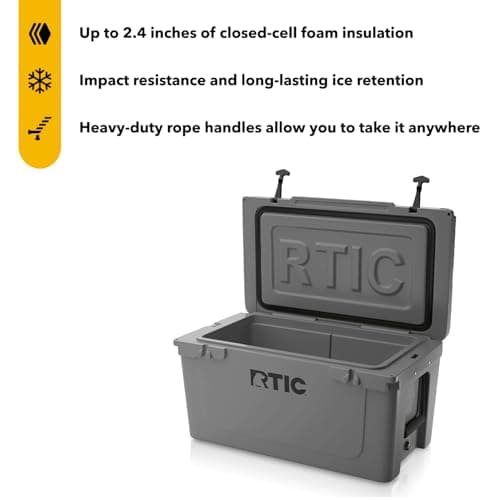 RTIC 65 QT Ultra-Light Hard Cooler thumbnail 2