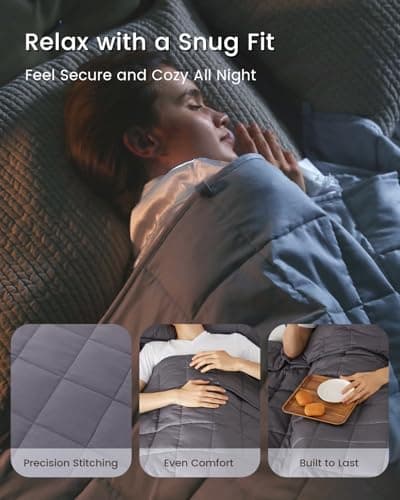 ZonLi Cooling Weighted Blanket (15 lbs, Queen) thumbnail 5