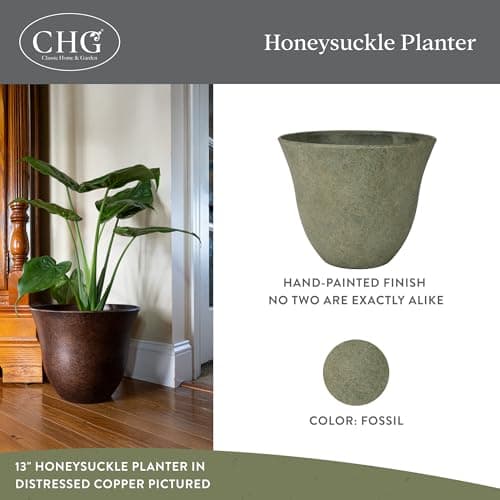 Classic Home and Garden Honeysuckle Planter thumbnail 2