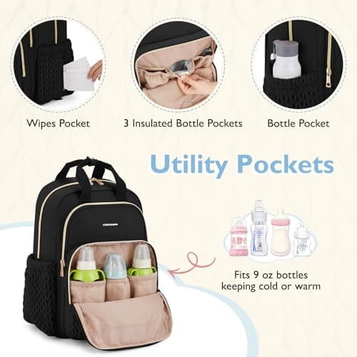 Momcozy Diaper Bag Backpack thumbnail 4