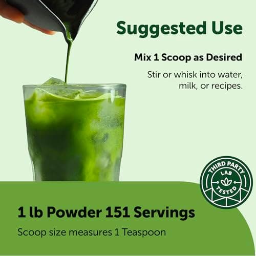 Micro Ingredients Organic Matcha Green Tea Powder (1 lb) thumbnail 4