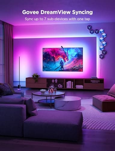 Govee TV Backlight 3 Lite, 11.8ft LED Strip Lights Sync with 55 thumbnail 5