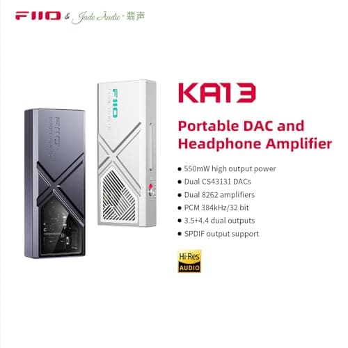 FiiO KA13 Portable DAC Dongle thumbnail 3