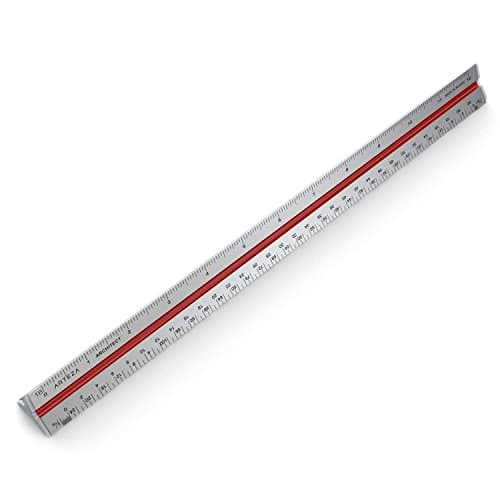 ARTEZA Architectural Scale Ruler, 12-Inch Triangular thumbnail 4