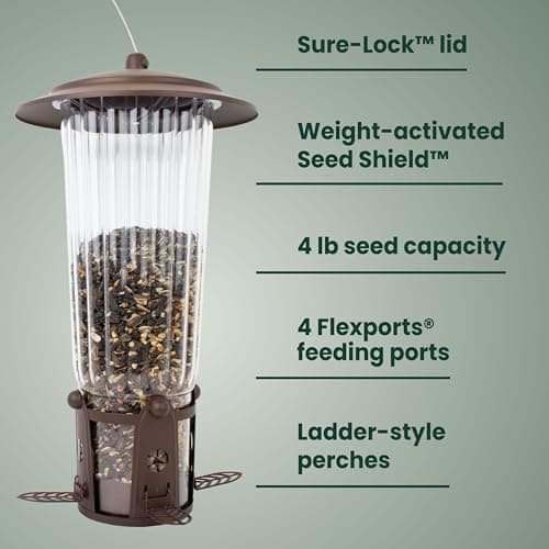 Perky-Pet Squirrel-Be-Gone Max Large Wild Bird Feeder thumbnail 3