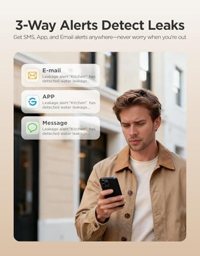 GoveeLife Smart Water Leak Detector 1s, 3 Pack thumbnail 2