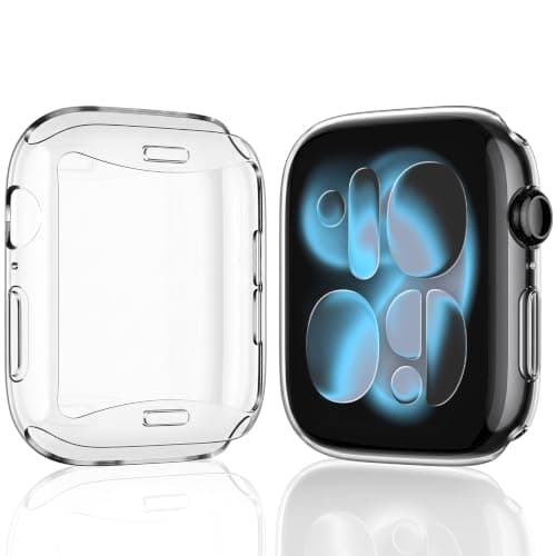 JULK 2-Pack Soft TPU Bumper Case for Apple Watch Series 12 46mm - image 1