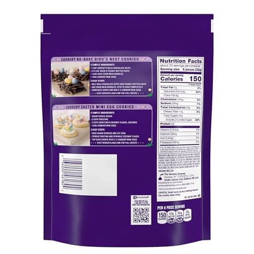 Cadbury Mini Eggs Milk Chocolate with Crisp Shell, 35.27 oz Bag thumbnail 2