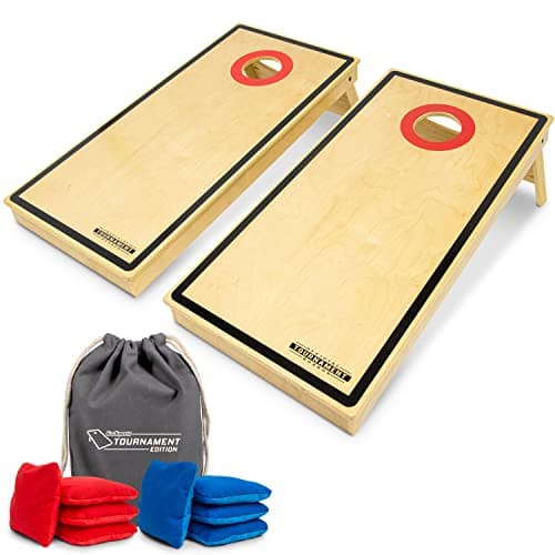 GoSports Tournament 4'x2' Regulation Size Cornhole Set - image 1
