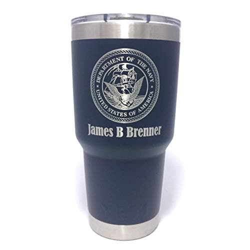 Yeti Rambler 20 oz Tumbler with Custom Laser Engraving - image 1