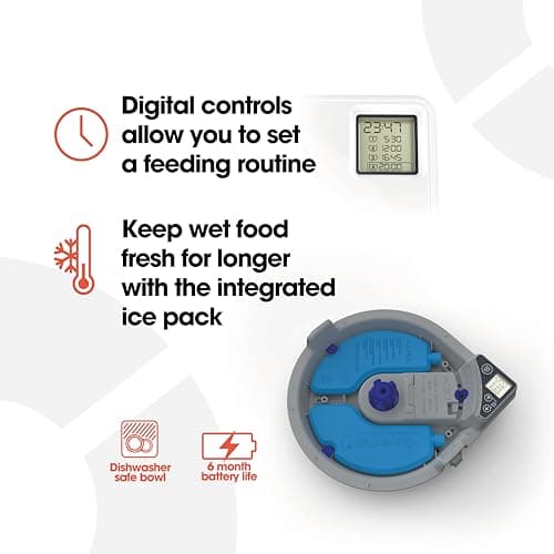 Cat Mate C500 Digital 5-Meal Feeder thumbnail 3