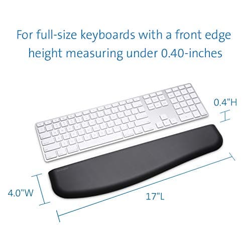 Kensington ErgoSoft Wrist Rest for Slim Keyboards thumbnail 5