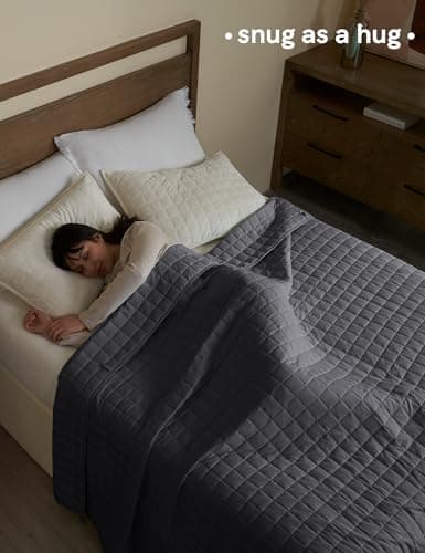 YnM Weighted Blanket (15 lbs, Queen) thumbnail 3