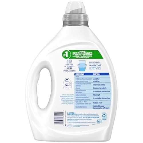 All Free Clear Liquid Laundry Detergent thumbnail 5