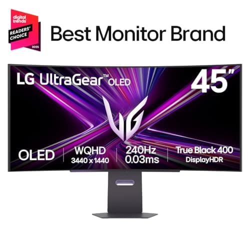 LG UltraGear 45GX950A-B 45" 5K2K OLED thumbnail 2