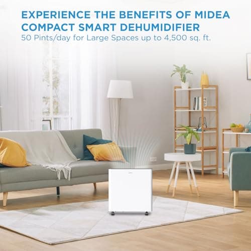 Midea 50-Pint Dehumidifier with Pump thumbnail 2