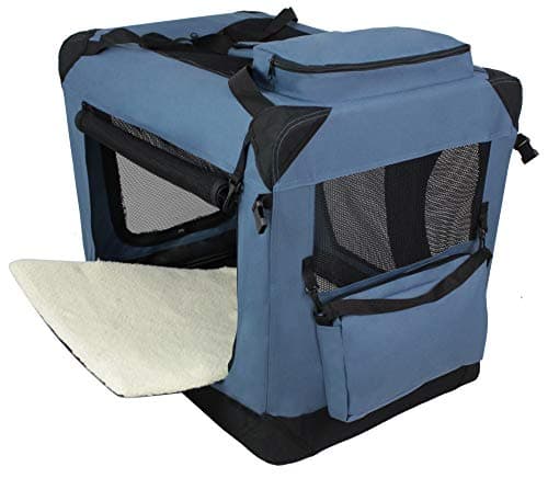 EliteField 3-Door Folding Soft Dog Crate thumbnail 3