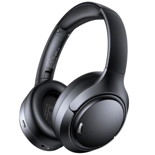 Hybrid Active Noise Cancelling Bluetooth 6.0 Headphones 120H Long Playtime