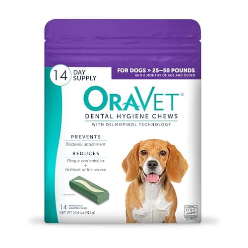 OraVet Dental Hygiene Chews for Medium Dogs (25-50 lbs) - image 1