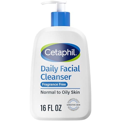 Cetaphil Face Wash, Daily Facial Cleanser for Sensitive