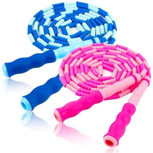 Jump Rope for Kids, Adjustable Jump Ropes for 4 5 6 7 8 10 12