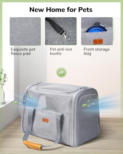 Morpilot Portable Cat Carrier with Expandable Space thumbnail 5