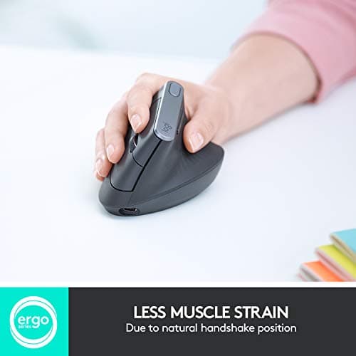 Logitech MX Vertical Wireless Mouse thumbnail 2