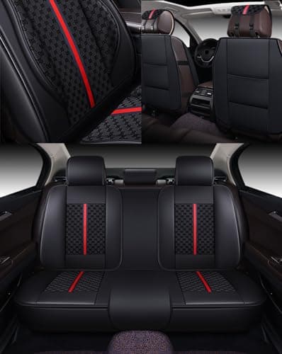 OASIS AUTO Leather Car Seat Covers thumbnail 3