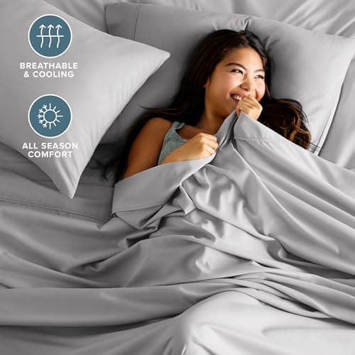 Bare Home Twin XL Sheet Set (Premium 1800) thumbnail 2