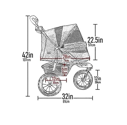 Pet Gear No-Zip NV Pet Stroller thumbnail 5