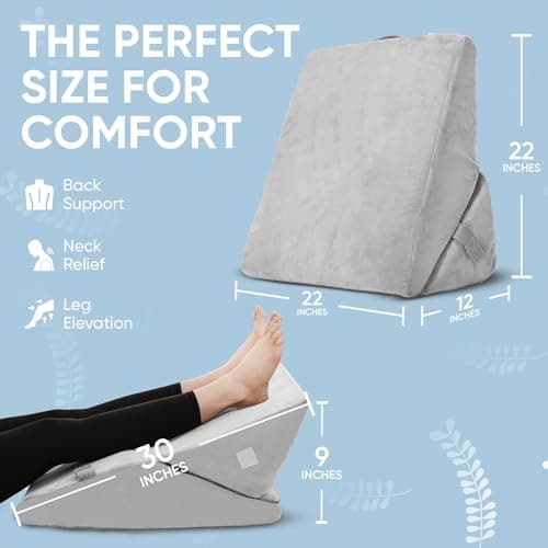 AllSett Health Adjustable 7-in-1 Bed Wedge Pillow thumbnail 3